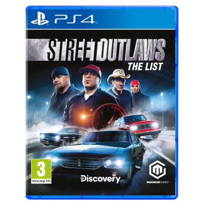 PS4 mäng Street Outlaws: The List